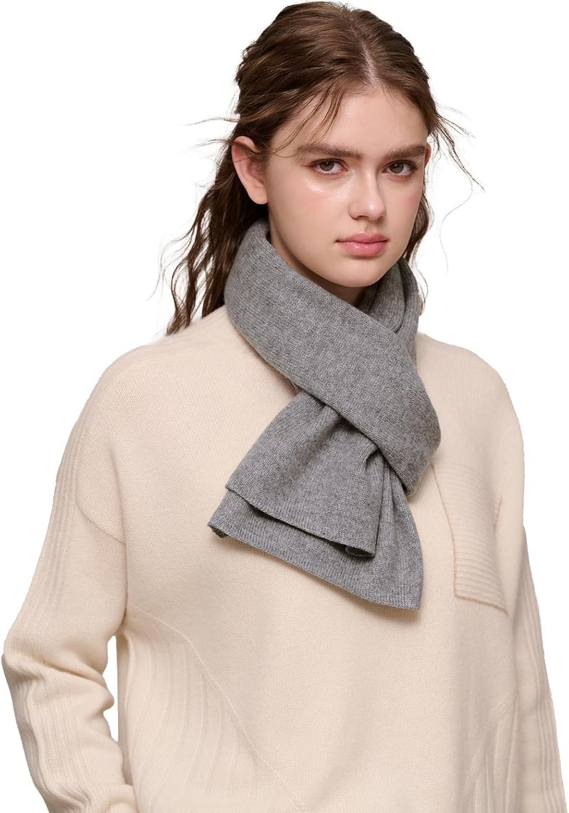 NUOHEMULE Store Luxury 100% Cashmere Scarf for Women & Men, 59''x10'' Extra Warm Winter Scarf, Blanket Scarves in Premium Gift Box - Image 3